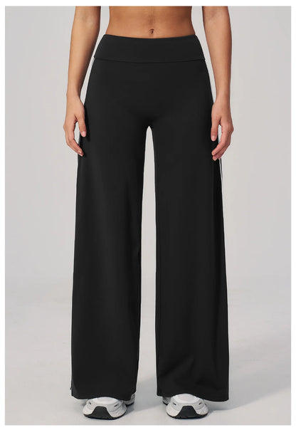 Yoga Pants, Women's Fitness Pants High Waist Straight Leg Wide Leg Pants Casual Pants Sports Outdoor Cycling Running Pants