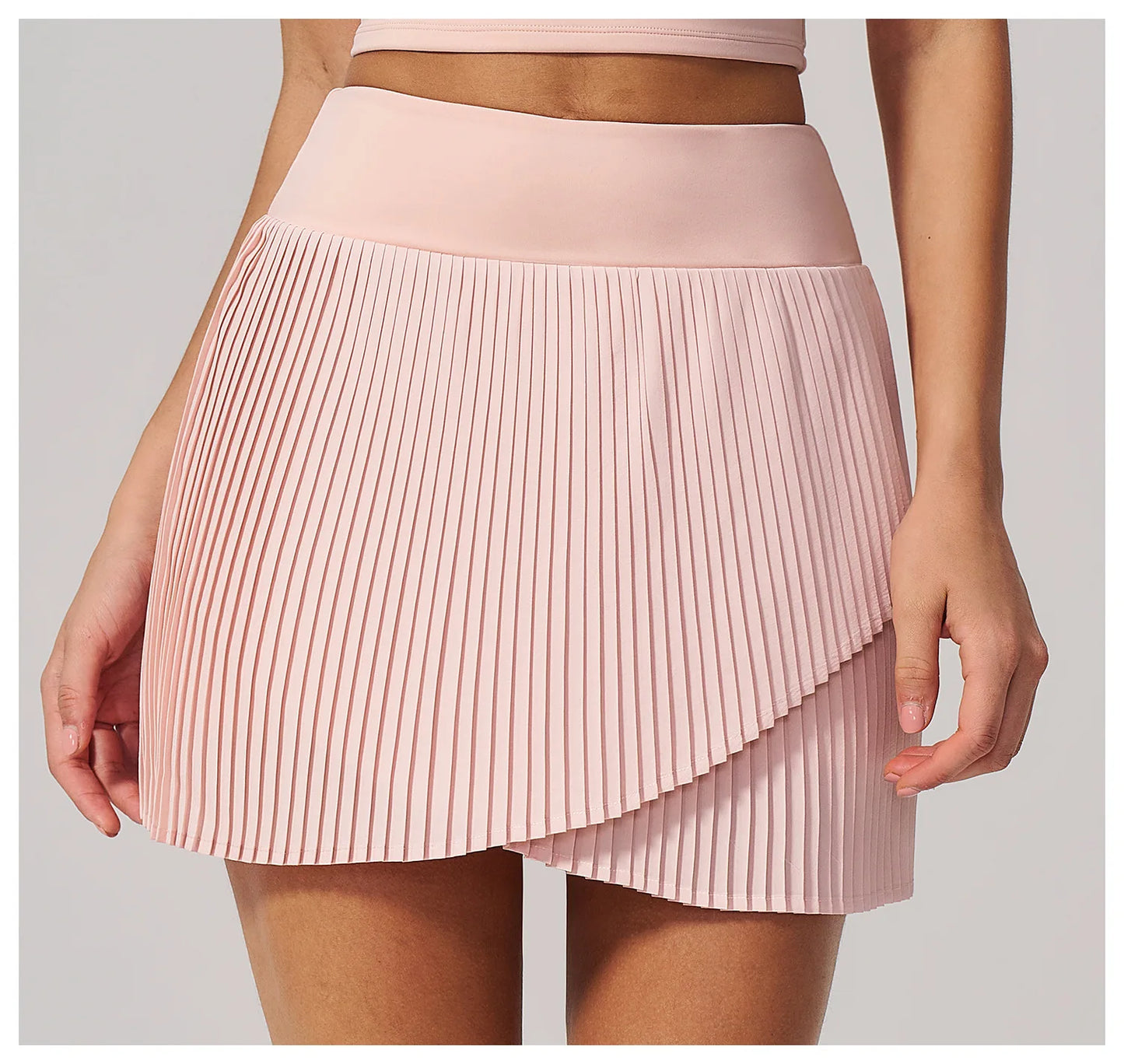 Yoga Pleated Skirt Sports Skirt for Women Quick-drying Badminton Tennis Trousers Skirt Fitness Half-body Pleated Skirt Shorts