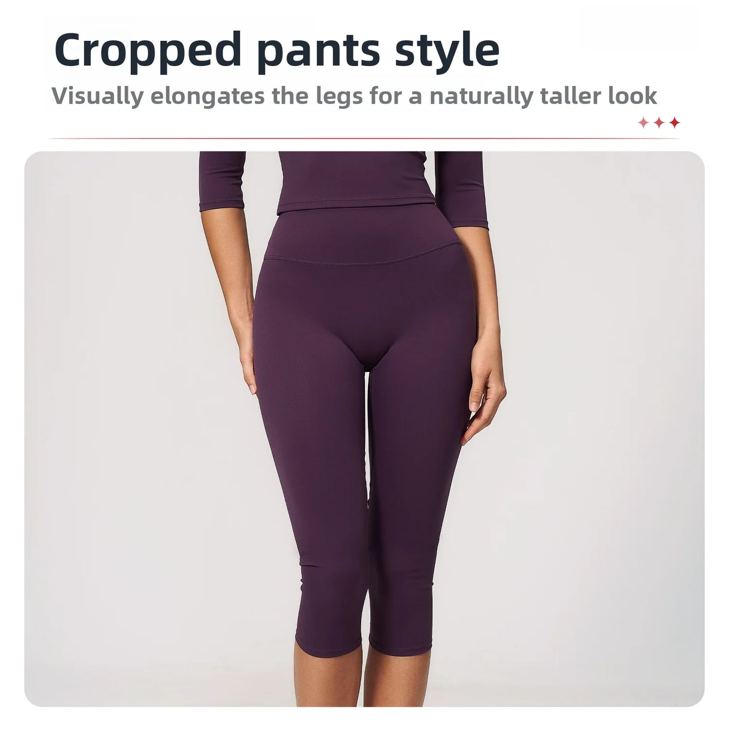 Women's High Waist Yoga Capri Pants Butt Lift Leggings Squat Proof Tummy Control Workout Sports Breathable Running Summer Tights