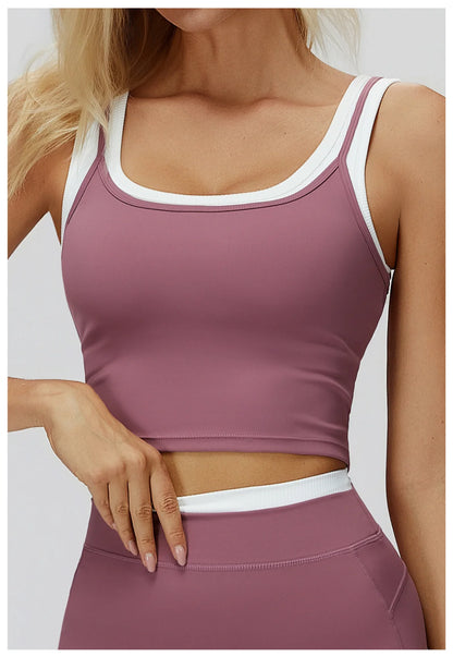 High Intensity Sports Bra Top Women Push Up Fitness Yoga Bra Gym Underwear Sport Tops For Women Breathable Running Vest Bralette