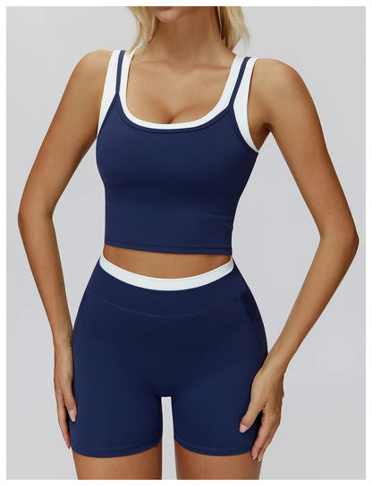 Summer Shorts Women Yoga Shorts High Waist Workout Shorts Fitness Yoga Lift Butt Fitness Yoga Gym Running Short Pants Sportswear