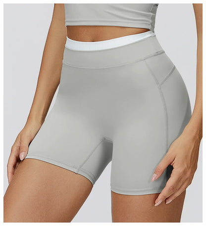 Summer Shorts Women Yoga Shorts High Waist Workout Shorts Fitness Yoga Lift Butt Fitness Yoga Gym Running Short Pants Sportswear