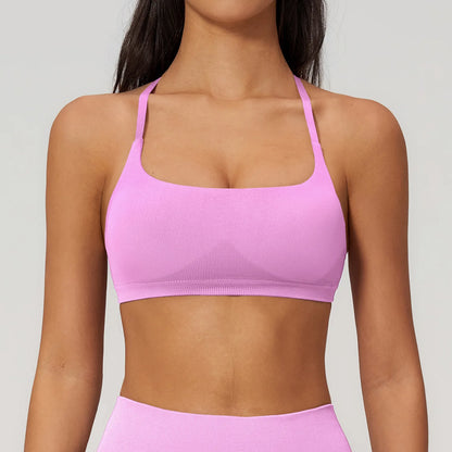 Juren Summer Bra Back Cross Sports Bra Fitness Top Women's High-quality Yoga Clothes Women Fitness Running Bra Fitness Yoga Bra