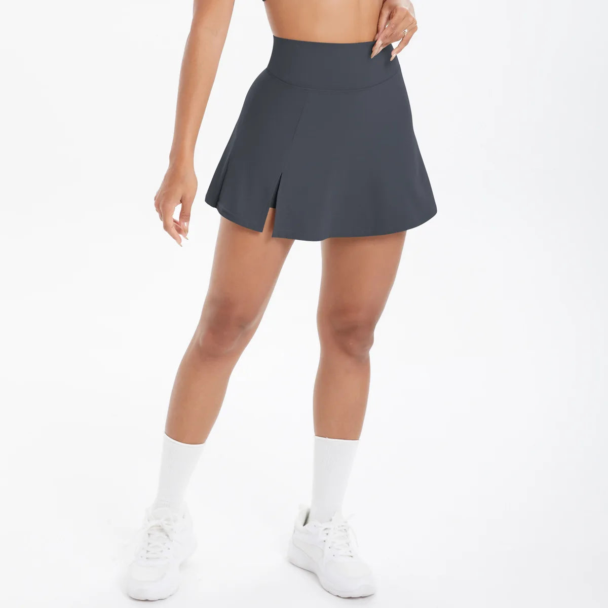 JUREN Sports Yoga Skirts Short Women Golf Tennis Skirts Gym Tennis Skirts Shorts Golf Wear for Women Yoga Running Workout Skirt