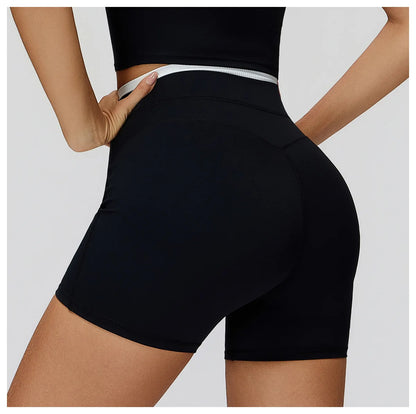 Summer Shorts Women Yoga Shorts High Waist Workout Shorts Fitness Yoga Lift Butt Fitness Yoga Gym Running Short Pants Sportswear