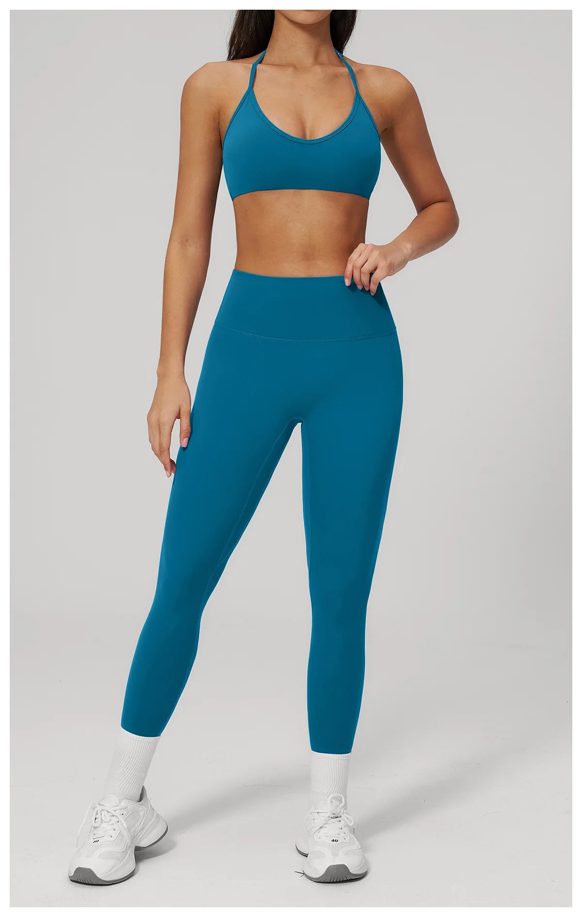 Summer Yoga Leggings Women Fitness Leggings Running Cycling Pants Breathable Sports Leggings High Waist Workout Gym Clothing