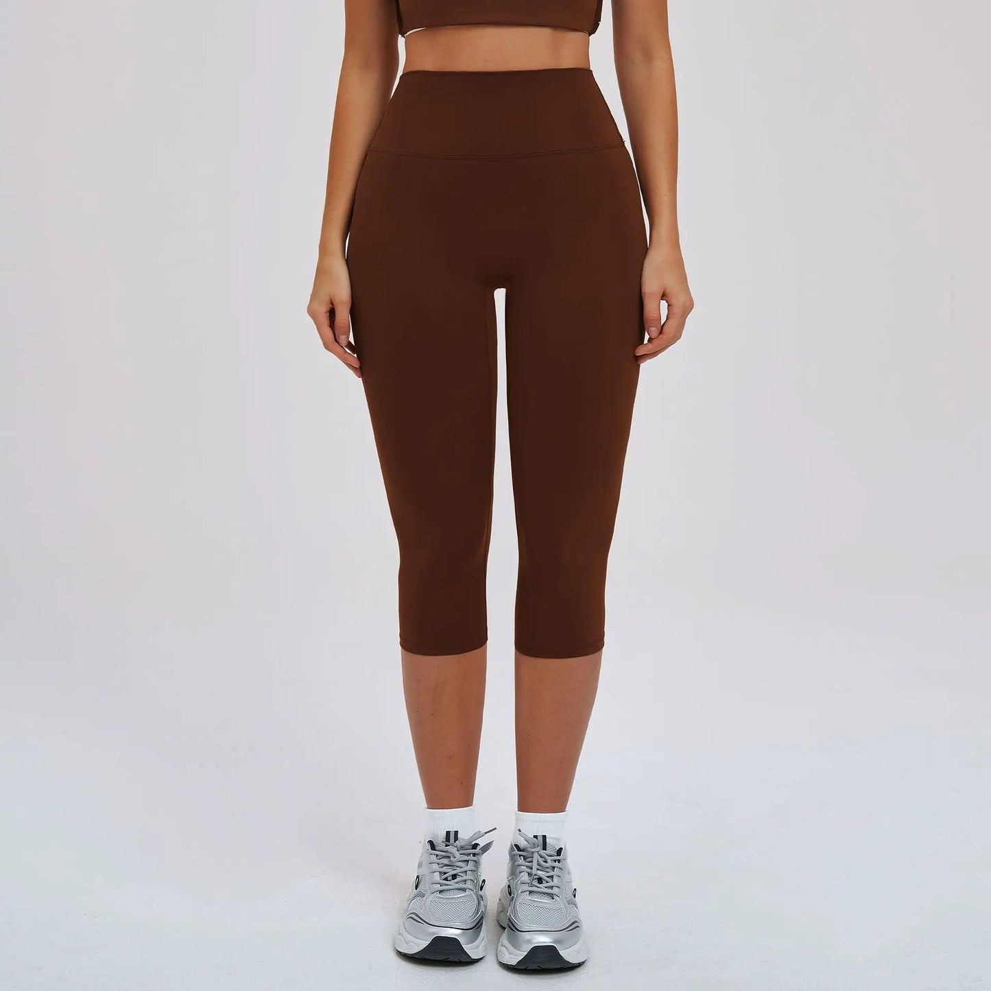 Yoga Capri Pants Women's Pants Sporty Leggings Woman Tracksuits Push Up Gym Fitness Legging Running Athletic High Waist Leggings
