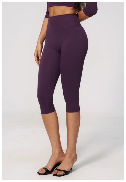 Yoga Capri Pants Women's Pants Sporty Leggings Woman Tracksuits Push Up Gym Fitness Legging Running Athletic High Waist Leggings