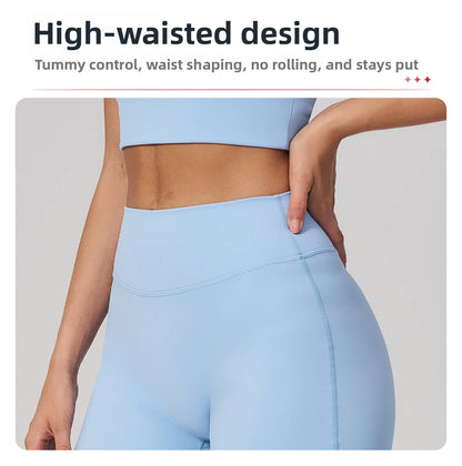 High Waist Wide Leg Yoga Pants Women Butt Lift Workout Trousers Flare Leggings Tummy Control Gym Fitness Straight Leg Bottoms
