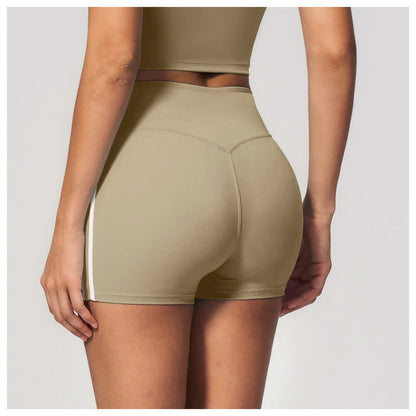 Sports Short Women Yoga Legging Shorts Squat Proof High Waist Fitness Tight Shorts Quick Drying Cycling Shorts Workout Gym Short