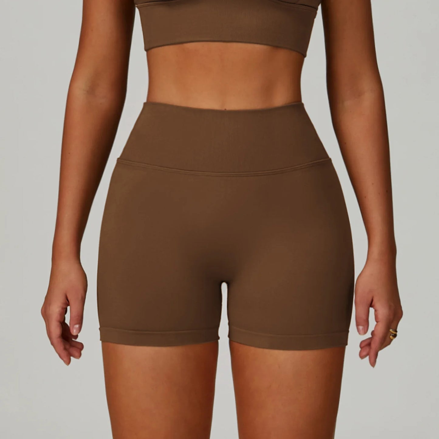 Seamless Yoga Shorts Women High Waist Workout Shorts Fitness Shorts Yoga Lift Butt Fitness Ladies Yoga Gym Running Short Pants