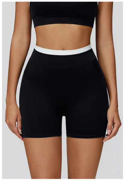 Summer Shorts Women Yoga Shorts High Waist Workout Shorts Fitness Yoga Lift Butt Fitness Yoga Gym Running Short Pants Sportswear