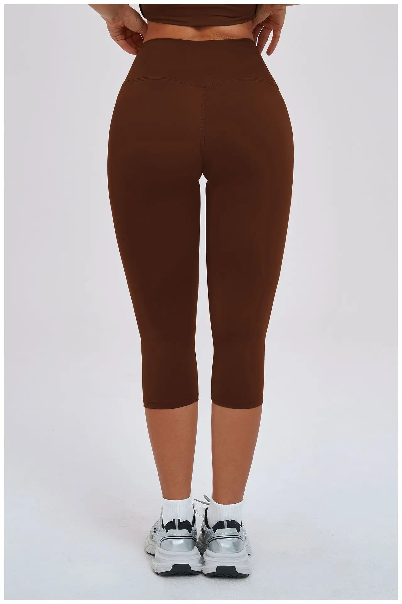 Yoga Capri Pants Women's Pants Sporty Leggings Woman Tracksuits Push Up Gym Fitness Legging Running Athletic High Waist Leggings