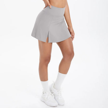 JUREN Sports Yoga Skirts Short Women Golf Tennis Skirts Gym Tennis Skirts Shorts Golf Wear for Women Yoga Running Workout Skirt