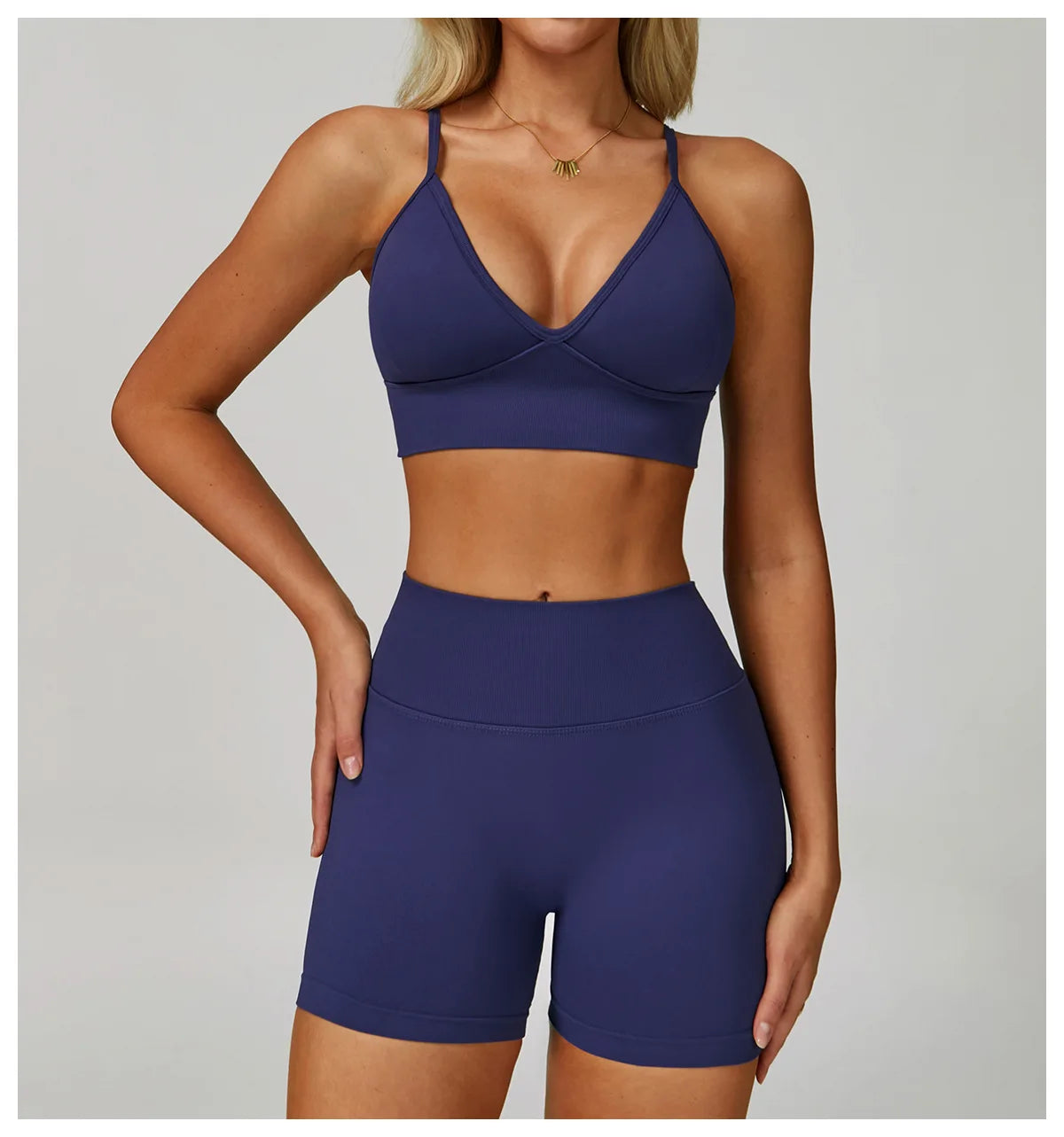 Seamless Yoga Shorts Women High Waist Workout Shorts Fitness Shorts Yoga Lift Butt Fitness Ladies Yoga Gym Running Short Pants