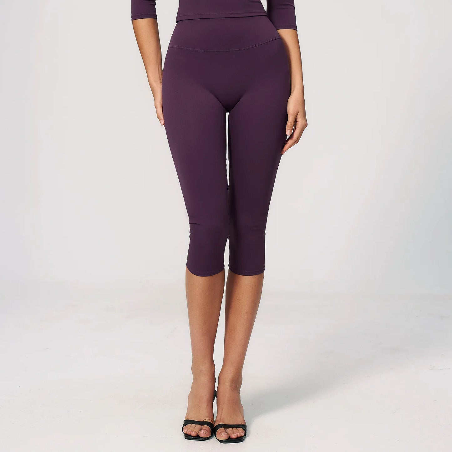 Yoga Capri Pants Women's Pants Sporty Leggings Woman Tracksuits Push Up Gym Fitness Legging Running Athletic High Waist Leggings