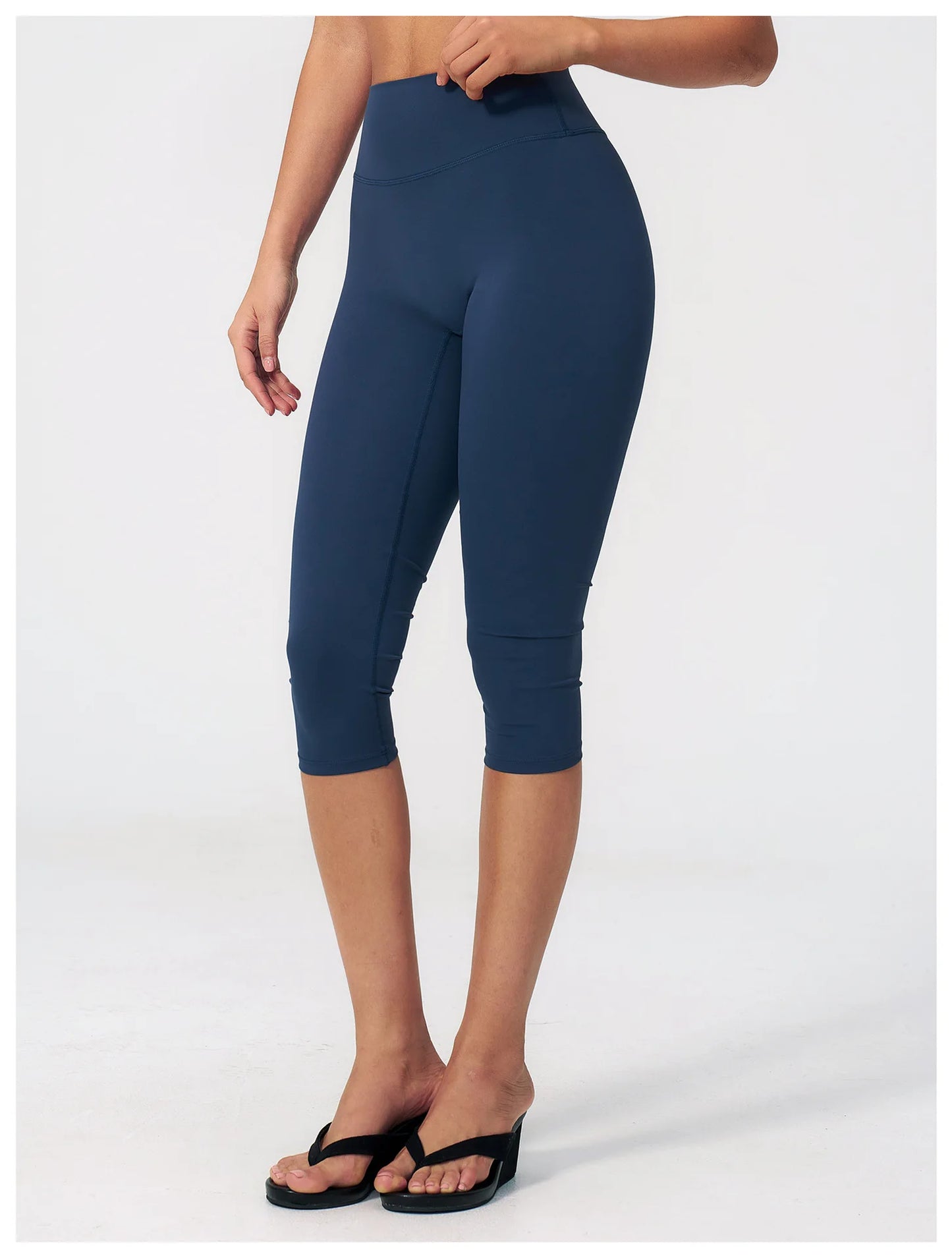 Yoga Capri Pants Women's Pants Sporty Leggings Woman Tracksuits Push Up Gym Fitness Legging Running Athletic High Waist Leggings