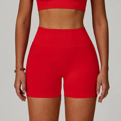 Running Sports Shorts Women Buttock Lift Gym Legging Women Scrunch Cycling Slim Fit Workout Shorts High Waist Summer Yoga Shorts