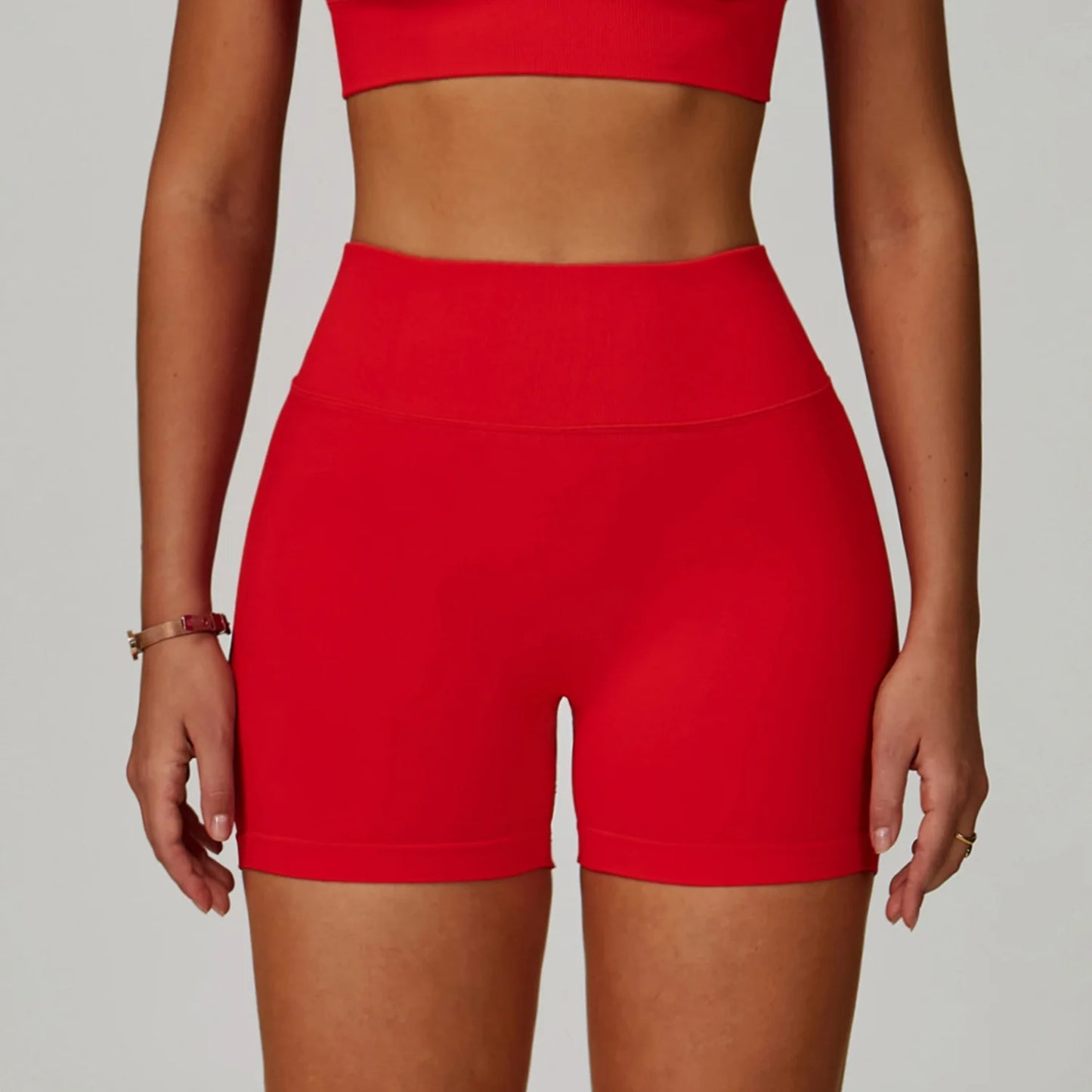 Seamless Yoga Shorts Women High Waist Workout Shorts Fitness Shorts Yoga Lift Butt Fitness Ladies Yoga Gym Running Short Pants