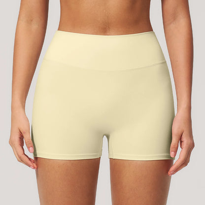 JUREN Yoga Shorts Women Fitness Shorts Running Cycling Shorts Breathable Sports Leggings High Waist Summer Workout Gym Shorts