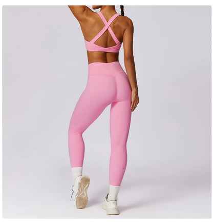 Summer Fitness Leggings Women Yoga Pants Leggings Running Cycling Breathable Sports Leggings High Waist Workout Gym Clothing