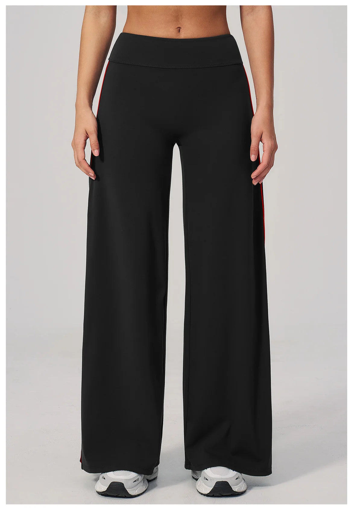 Yoga Pants, Women's Fitness Pants High Waist Straight Leg Wide Leg Pants Casual Pants Sports Outdoor Cycling Running Pants