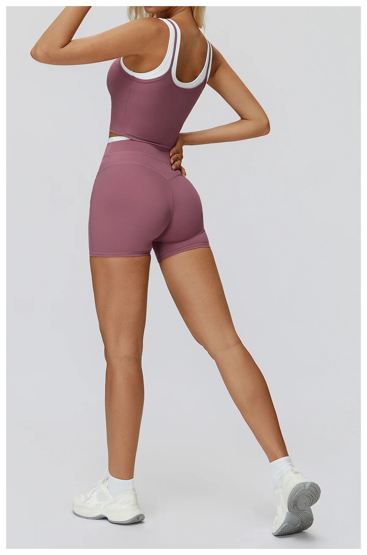 Summer Shorts Women Yoga Shorts High Waist Workout Shorts Fitness Yoga Lift Butt Fitness Yoga Gym Running Short Pants Sportswear
