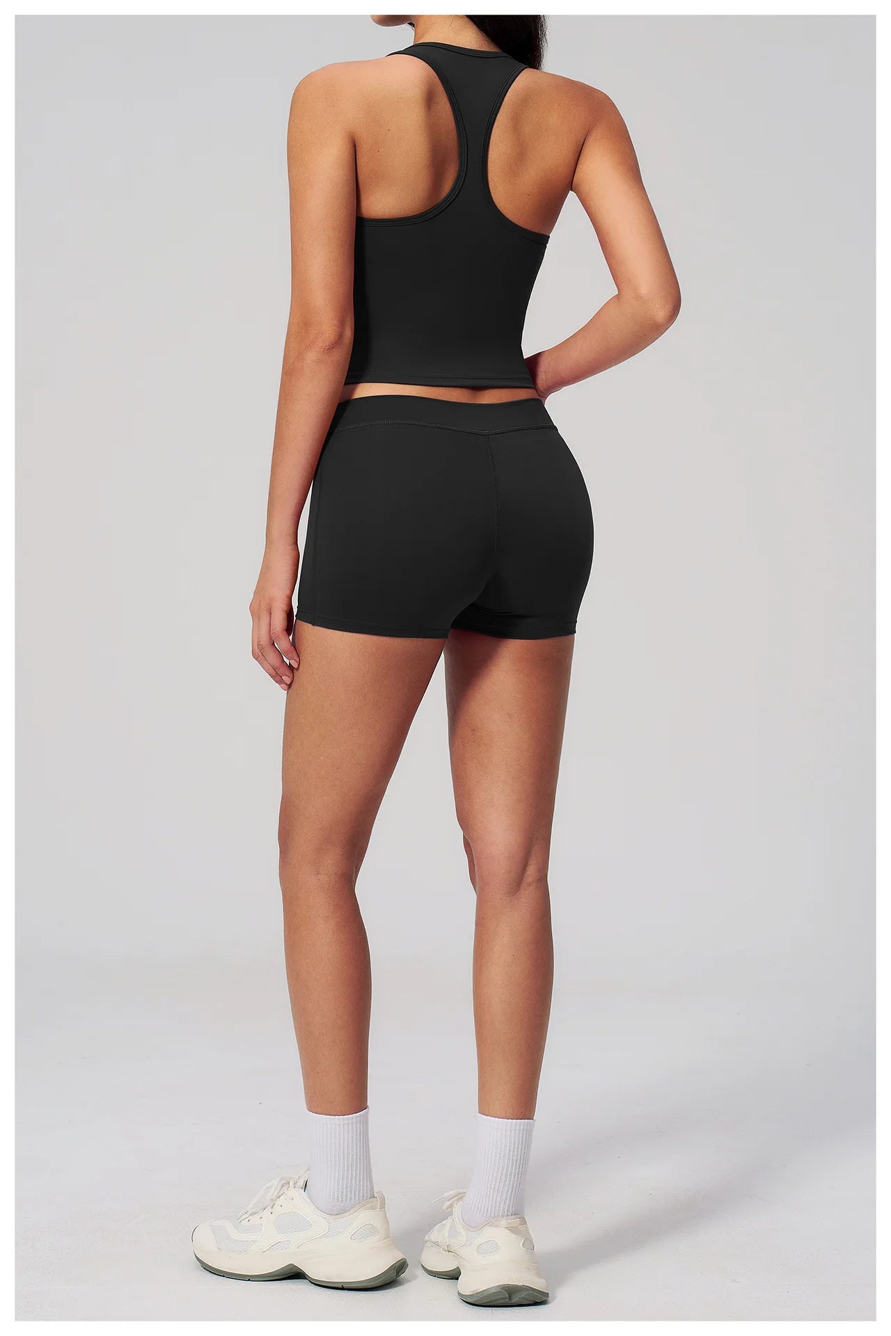 Summer Women Fitness Workout Shorts Yoga High Waist Lift Butt Fitness Shorts Gym Running Sportswear Women Push Up Gym Leggings