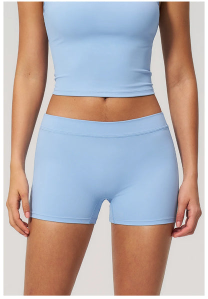 Summer Women Fitness Workout Shorts Yoga High Waist Lift Butt Fitness Shorts Gym Running Sportswear Women Push Up Gym Leggings