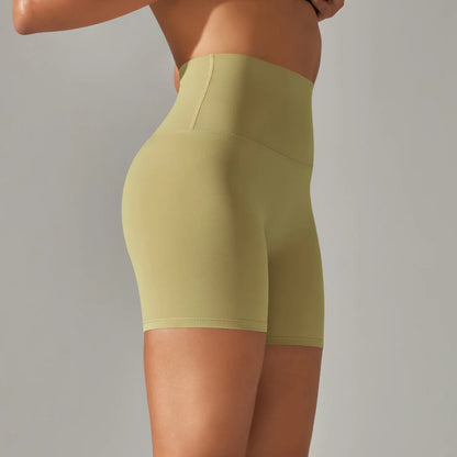 Seamless Yoga Shorts Women Fitness Shorts Running Cycling Shorts Breathable Sports Leggings High Waist Summer Workout Gym Shorts