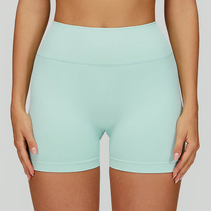 Seamless Yoga Shorts Women High Waist Workout Shorts Fitness Shorts Yoga Lift Butt Fitness Ladies Yoga Gym Running Short Pants