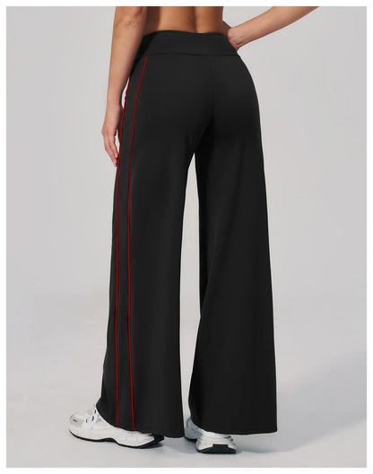 Yoga Pants, Women's Fitness Pants High Waist Straight Leg Wide Leg Pants Casual Pants Sports Outdoor Cycling Running Pants