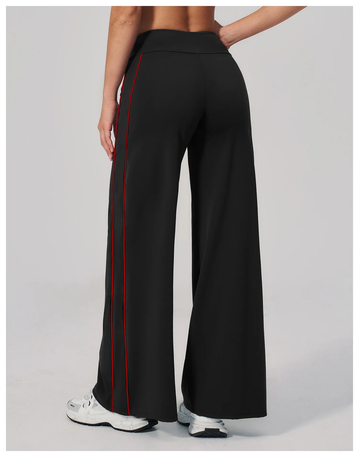 Yoga Pants, Women's Fitness Pants High Waist Straight Leg Wide Leg Pants Casual Pants Sports Outdoor Cycling Running Pants