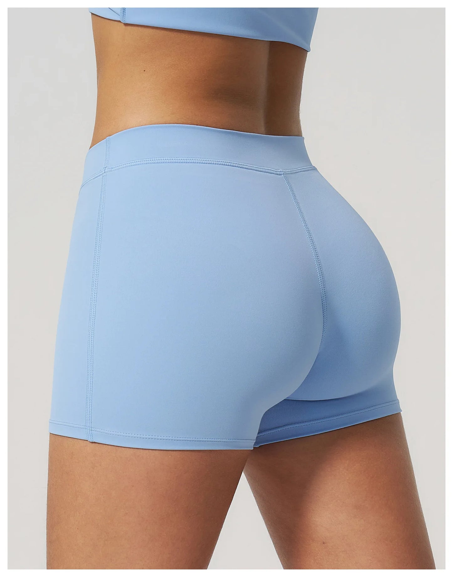 Summer Women Fitness Workout Shorts Yoga High Waist Lift Butt Fitness Shorts Gym Running Sportswear Women Push Up Gym Leggings