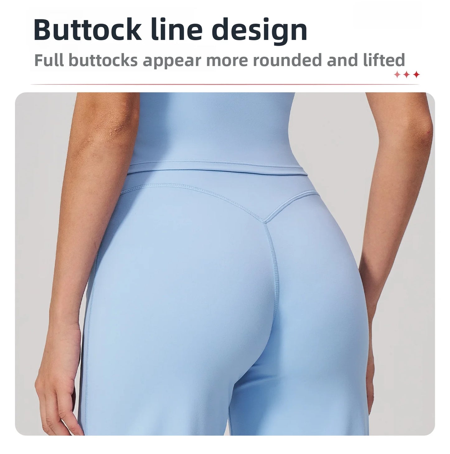 High Waist Wide Leg Yoga Pants Women Butt Lift Workout Trousers Flare Leggings Tummy Control Gym Fitness Straight Leg Bottoms