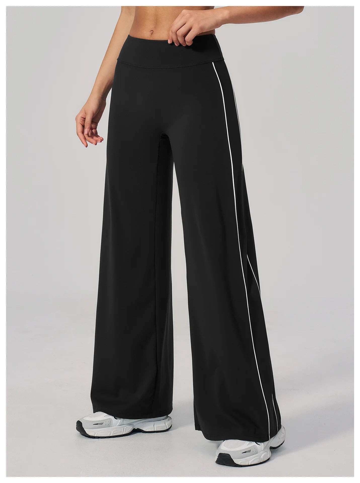 Yoga Pants, Women's Fitness Pants High Waist Straight Leg Wide Leg Pants Casual Pants Sports Outdoor Cycling Running Pants