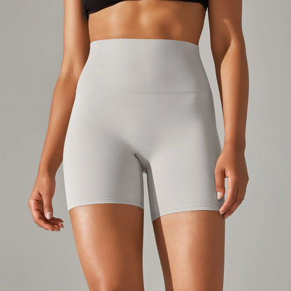 Seamless Yoga Shorts Women Fitness Shorts Running Cycling Shorts Breathable Sports Leggings High Waist Summer Workout Gym Shorts