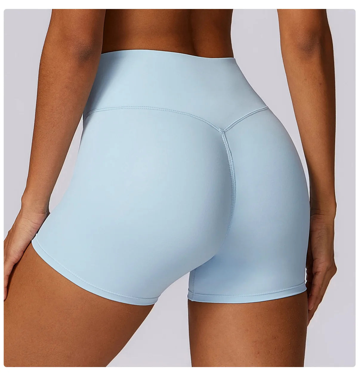 Sports Short Women Yoga Legging Shorts Squat Proof High Waist Running Fitness Shorts Quick Drying Cycling Workout Gym Shorts