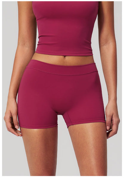 Summer Women Fitness Workout Shorts Yoga High Waist Lift Butt Fitness Shorts Gym Running Sportswear Women Push Up Gym Leggings