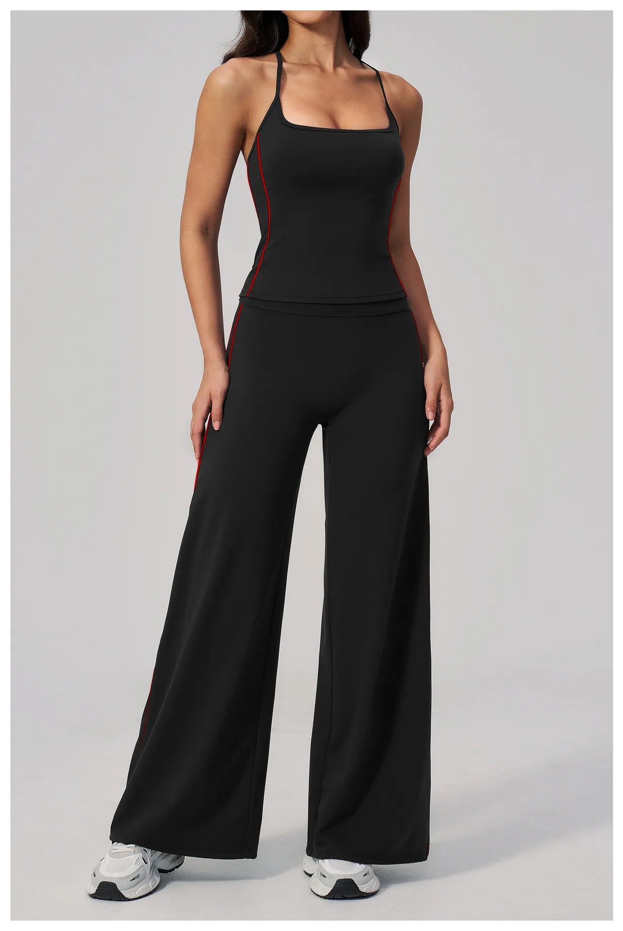Yoga Pants, Women's Fitness Pants High Waist Straight Leg Wide Leg Pants Casual Pants Sports Outdoor Cycling Running Pants
