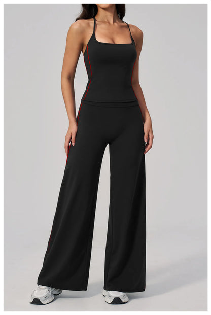 Yoga Pants, Women's Fitness Pants High Waist Straight Leg Wide Leg Pants Casual Pants Sports Outdoor Cycling Running Pants