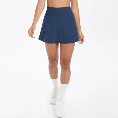 JUREN Sports Yoga Skirts Short Women Golf Tennis Skirts Gym Tennis Skirts Shorts Golf Wear for Women Yoga Running Workout Skirt