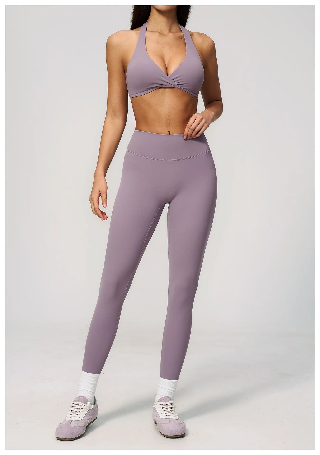Summer Sports Bra Women Sexy Halter Top High Support Push-up Open Back Gym Wear Impact Fitness Bra Yoga Yops Workout Underwear