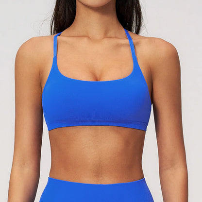 Juren Summer Bra Back Cross Sports Bra Fitness Top Women's High-quality Yoga Clothes Women Fitness Running Bra Fitness Yoga Bra