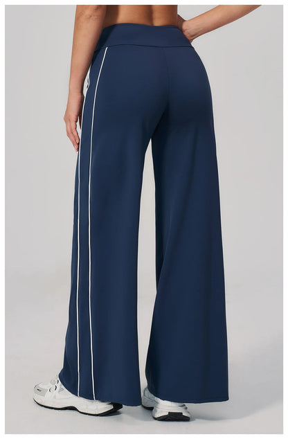Yoga Pants, Women's Fitness Pants High Waist Straight Leg Wide Leg Pants Casual Pants Sports Outdoor Cycling Running Pants