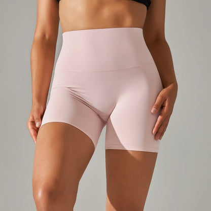 Seamless Yoga Shorts Women Fitness Shorts Running Cycling Shorts Breathable Sports Leggings High Waist Summer Workout Gym Shorts