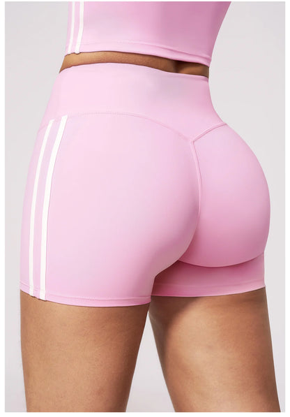 Sports Short Women Yoga Legging Shorts Squat Proof High Waist Fitness Tight Shorts Quick Drying Cycling Shorts Workout Gym Short