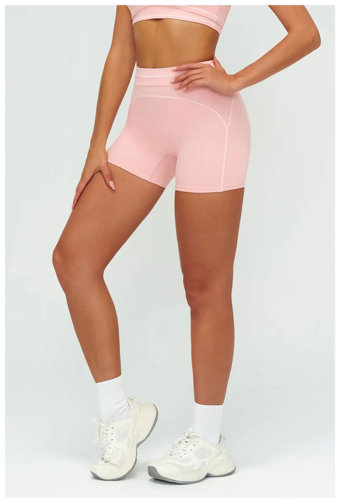 Yoga Shorts Women Fitness Shorts Running Cycling Shorts Breathable Sports Leggings High Waist Tights Workout Gym Summer Shorts