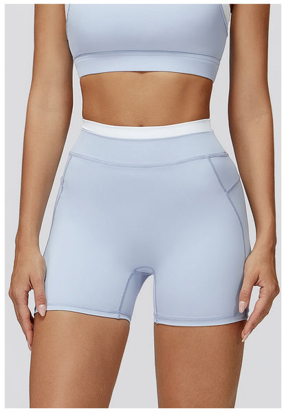 Summer Shorts Women Yoga Shorts High Waist Workout Shorts Fitness Yoga Lift Butt Fitness Yoga Gym Running Short Pants Sportswear