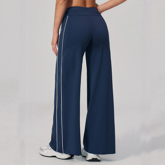 Yoga Pants, Women's Fitness Pants High Waist Straight Leg Wide Leg Pants Casual Pants Sports Outdoor Cycling Running Pants